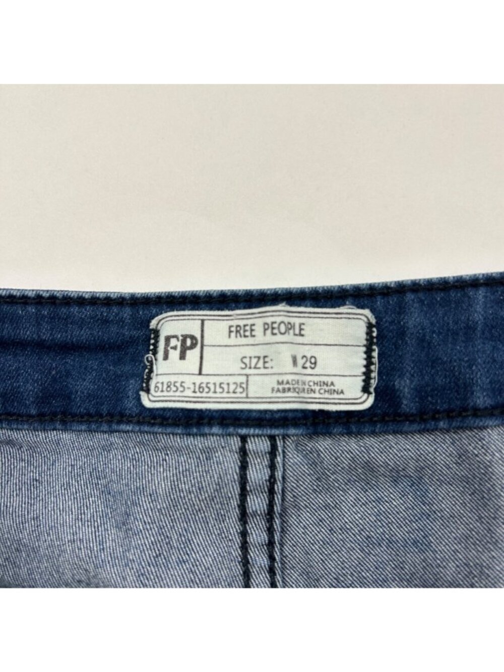Free People Dark Wash Stretch Denim Just Float On High Rise Flare Jeans 29 - Picture 3 of 7